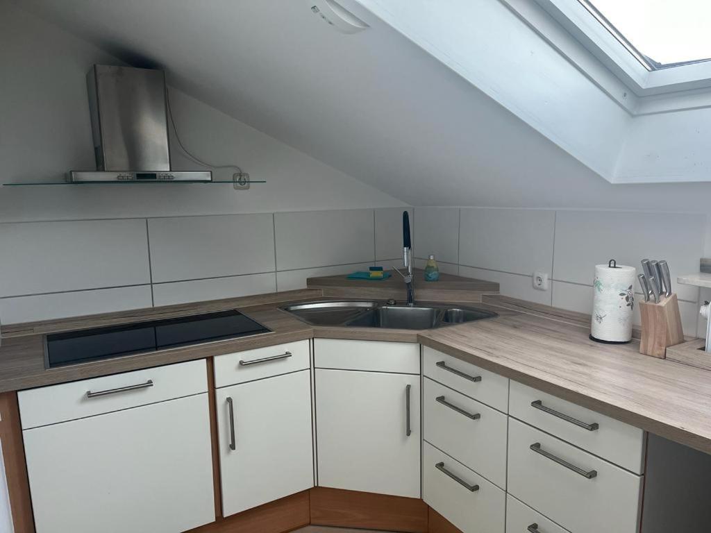 Helle, Ruhige Ferienwohnung Mit Balkon 巴特特尔茨 外观 照片